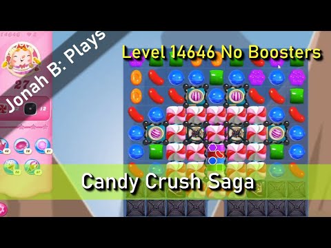 Candy Crush Saga Level 14646 No Boosters