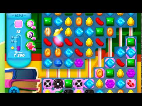 Candy Crush Soda Saga Level 1693 *** No Boosters