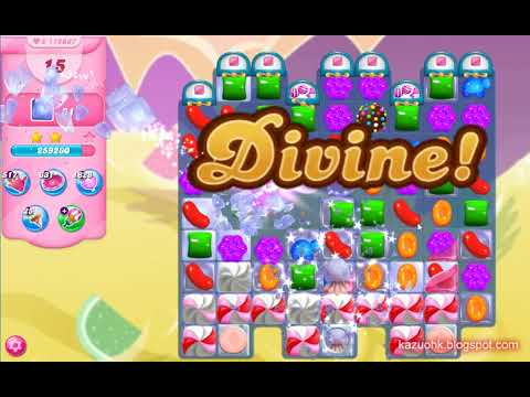 Candy Crush Saga Level 12037 (3 stars, No boosters)