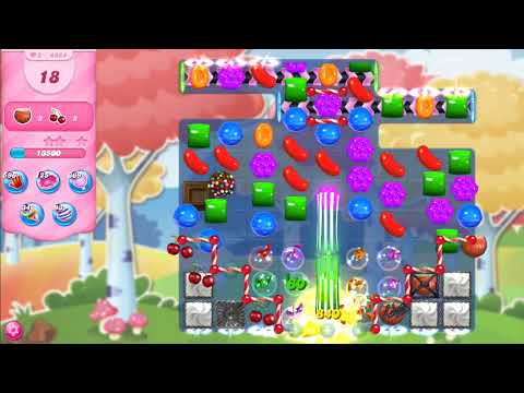 Candy Crush Saga Level 4884 NO BOOSTERS