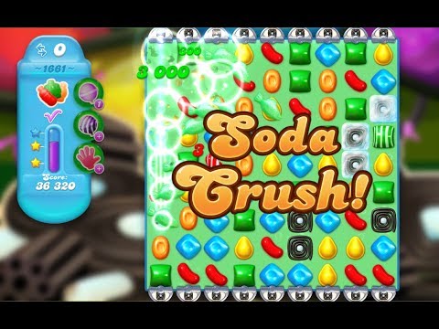 Candy Crush Soda Saga Level 1661 (No boosters)