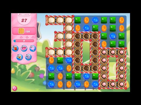 Candy Crush Saga Level 4476 NO BOOSTERS