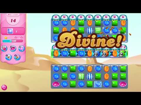 Candy Crush Saga Level 1167 NO BOOSTERS