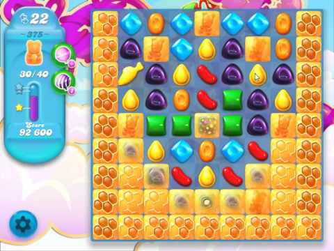 Candy Crush Soda Saga Level 375 NO BOOSTERS