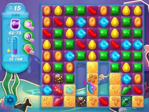 Candy Crush Soda Saga Level 1105 - NO BOOSTERS