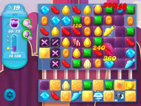 Candy Crush Soda Saga Level 411