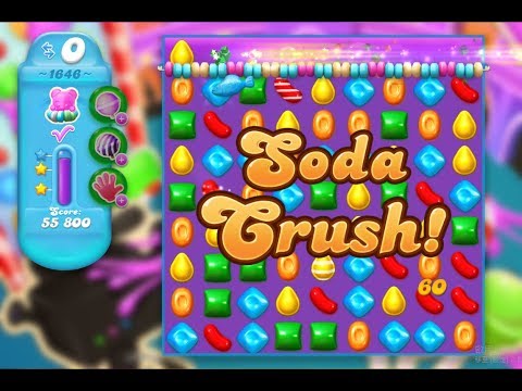 Candy Crush Soda Saga Level 1646 (No boosters)