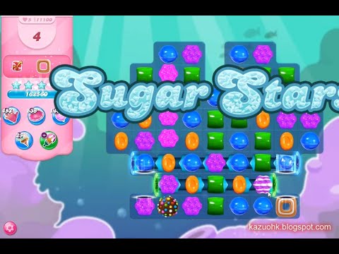 Candy Crush Saga Level 11100 (Sugar stars, No boosters)