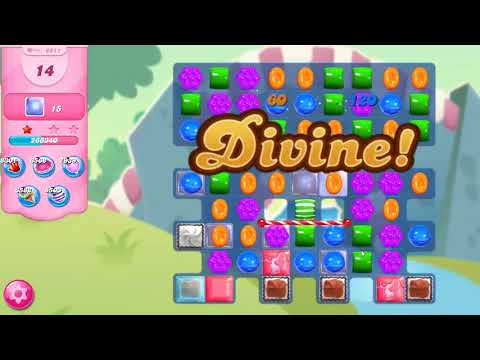 Candy Crush Saga LEVEL 6811 NO BOOSTERS (second version)