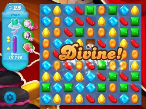 Candy Crush Soda Saga Level 1585 - NO BOOSTERS