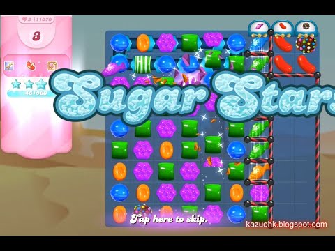 Candy Crush Saga Level 11070 (Sugar stars, No boosters)