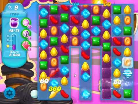 Candy Crush Soda Saga Level 1204 - NO BOOSTERS