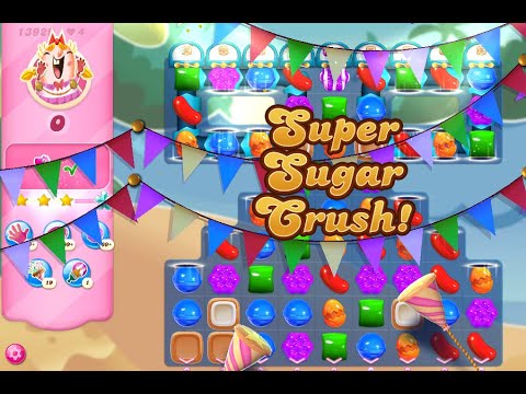 Candy Crush Saga Level 13929 (3 stars, NO boosters)