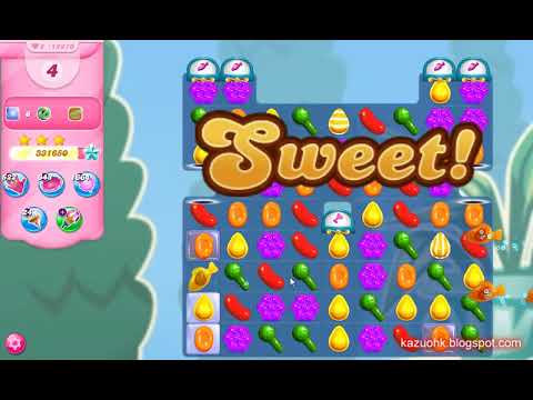 Candy Crush Saga Level 12376 (3 stars, No boosters)