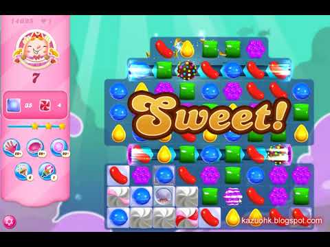 Candy Crush Saga Level 14695 (3 stars, NO boosters)