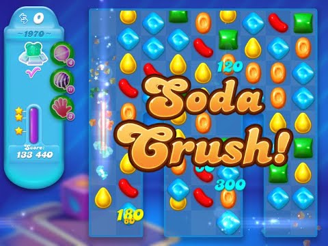 Candy Crush Soda Saga Level 1970 (3 stars, NO boosters)