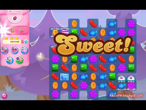 Candy Crush Saga Level 11938 (3 stars, No boosters)