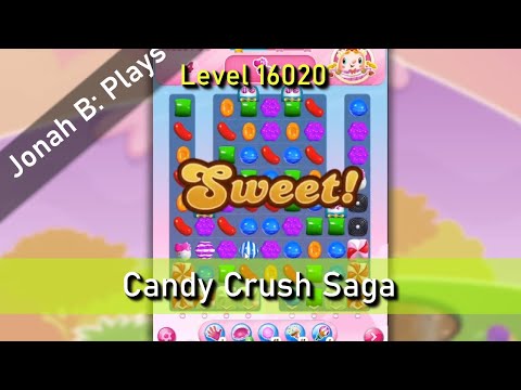 Candy Crush Saga Level 16020