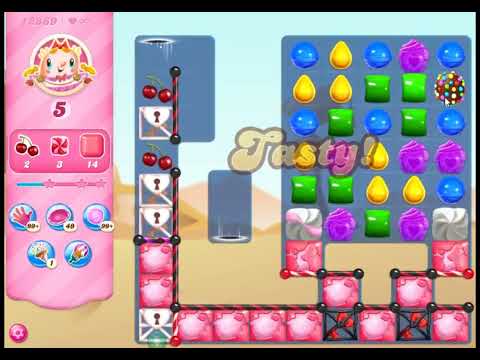 Candy Crush Saga Level 12869 - NO BOOSTERS | SKILLGAMING ✔️