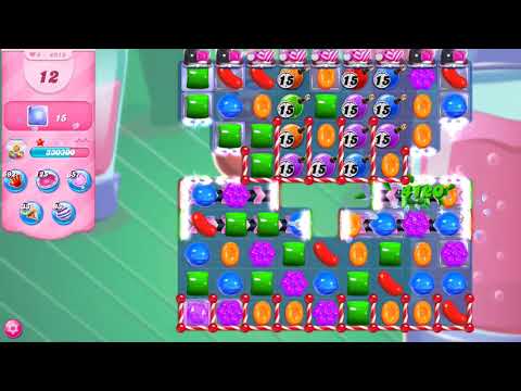 Candy Crush Saga Level 4918 NO BOOSTERS