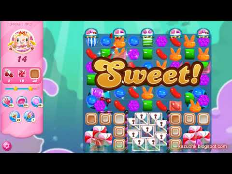 Candy Crush Saga Level 13498 (3 stars, NO boosters)