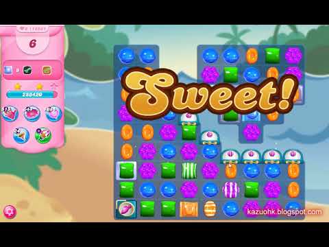 Candy Crush Saga Level 12581 (3 stars, No boosters)