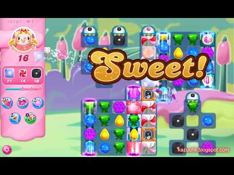 Candy Crush Saga Level 12767 (2nd version, 3 stars, No boosters)