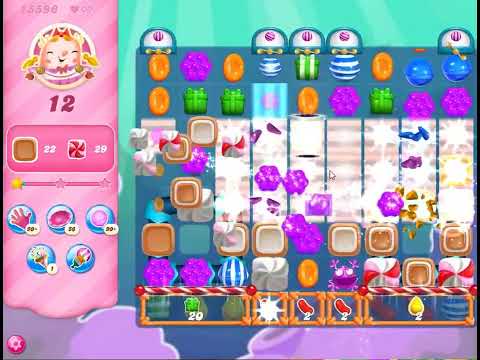 Candy Crush Saga Level 15596 - NO BOOSTERS | SKILLGAMING ✔️