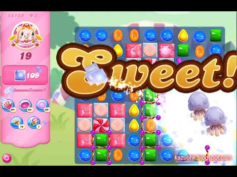 Candy Crush Saga Level 14165 (NO boosters)