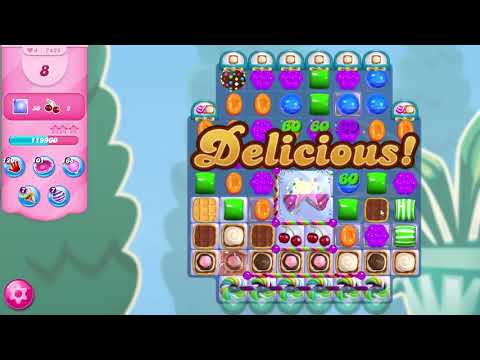 Candy Crush Saga LEVEL 7425 NO BOOSTERS