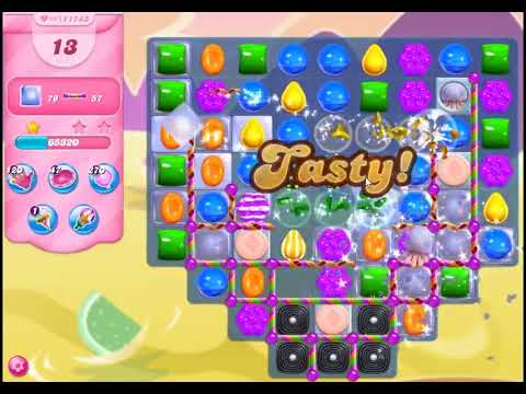 Candy Crush Saga Level 11745 - NO BOOSTERS | SKILLGAMING ✔️