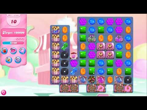 Candy Crush Saga Level 4766 NO BOOSTERS