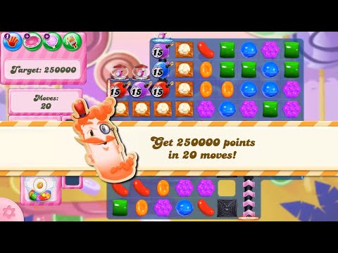 Candy Crush Saga Level 2820 NEW FORMAT no boosters