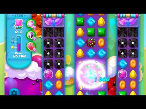 Candy Crush Soda Saga Level 1726 ** NO BOOSTERS