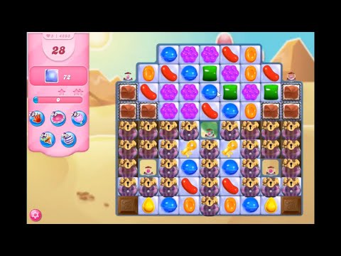 Candy Crush Saga Level 4283 NO BOOSTERS