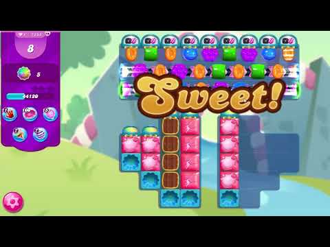 Candy Crush Saga LEVEL 7255 NO BOOSTERS (second version)