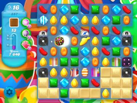 Candy Crush Soda Saga Level 857 - NO BOOSTERS