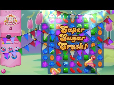 Candy Crush Saga Level 13216 (2nd version, No boosters No pass)