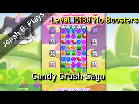 Candy Crush Saga Level 15188 No Boosters