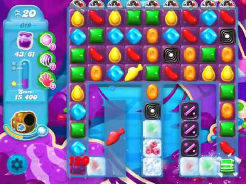 Candy Crush Soda Saga Level 619