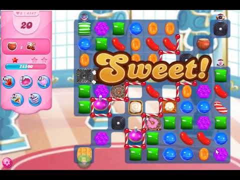 Candy Crush Saga Level 4147 NO BOOSTERS