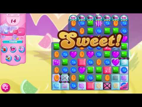 Candy Crush Saga Level 8891 NO BOOSTERS