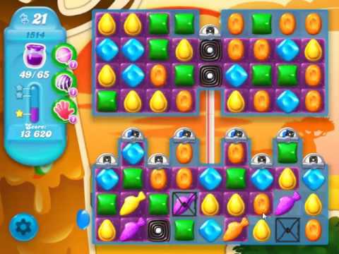 Candy Crush Soda Saga Level 1514 - NO BOOSTERS