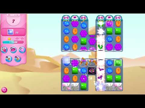 Candy Crush Saga Level 1170 NO BOOSTERS