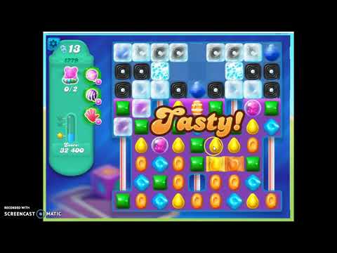 Candy Crush Soda Saga Level 1779 No Boosters