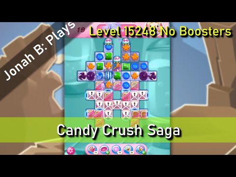 Candy Crush Saga Level 15248 No Boosters