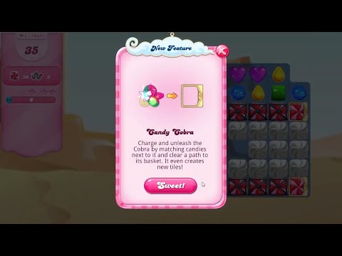 Candy Crush Saga Level 10461 (New-CANDY COBRA)