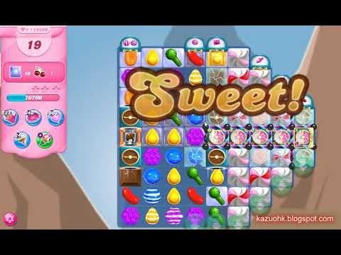 Candy Crush Saga Level 12396 (3 stars, No boosters)