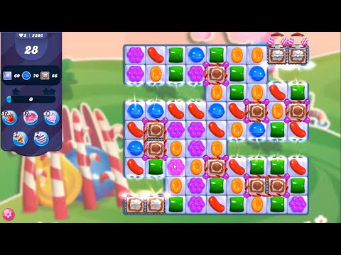 Candy Crush Saga Level 5205 NO BOOSTERS by Johnny