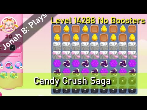 Candy Crush Saga Level 14288 No Boosters